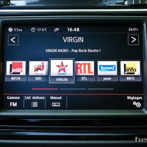 Photo Radio FM écran tactile Volkswagen Tiguan II (2016)