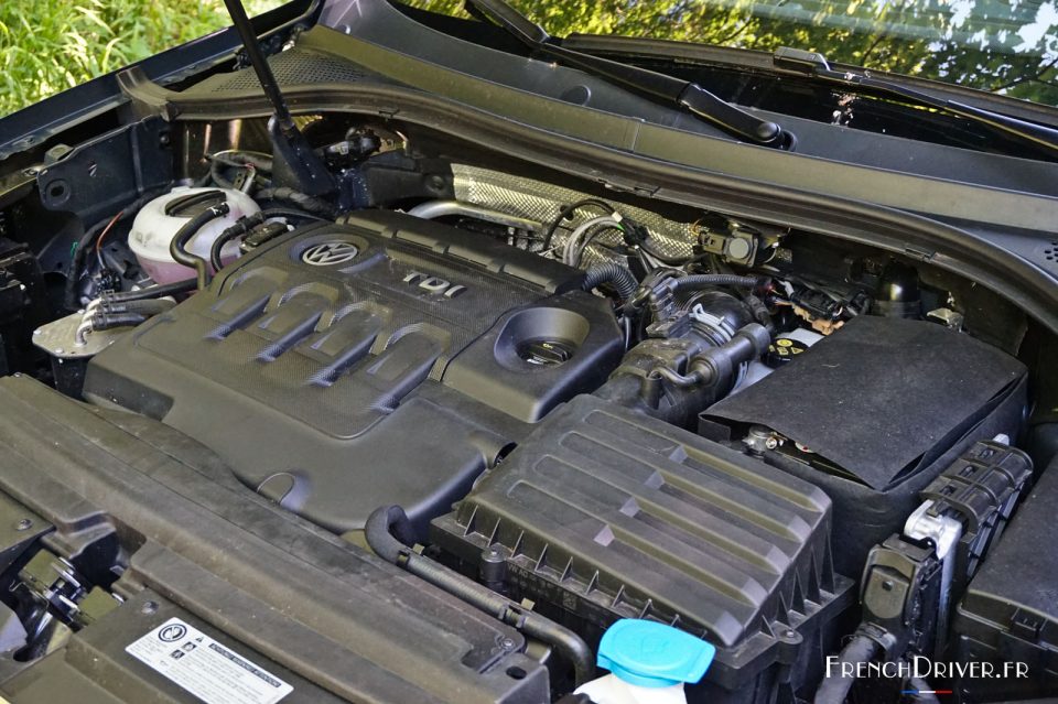 Photo moteur diesel 2.0 TDI 190 Volkswagen Tiguan II (2016)