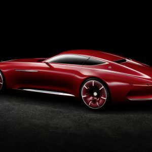 Photo 3/4 arrière Vision Mercedes-Maybach 6 Concept (2016)