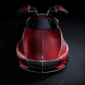 Photo face avant Vision Mercedes-Maybach 6 Concept (2016)