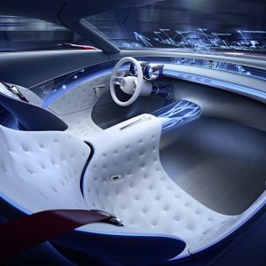Photo intérieur Vision Mercedes-Maybach 6 Concept (2016)