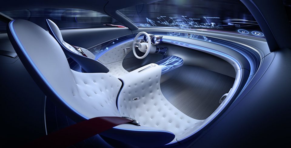 Photo intérieur Vision Mercedes-Maybach 6 Concept (2016)