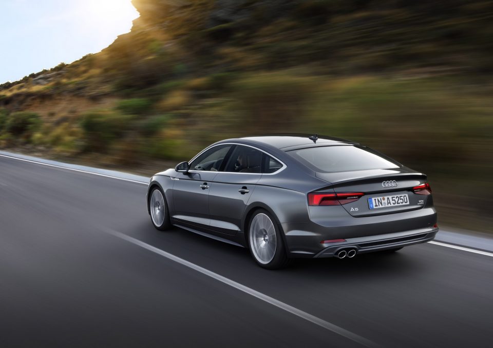 Photo dynamique Audi A5 Sportback (2016)