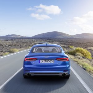 Photo face arrière Audi A5 Sportback g-tron (2016)