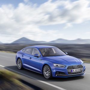 Photo route Audi A5 Sportback g-tron (2016)