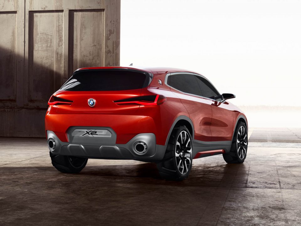 Photo 3/4 arrière BMW X2 Concept (2016)