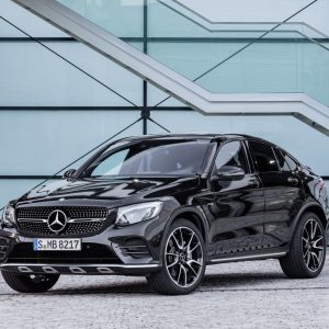 Photo 3/4 avant Mercedes-AMG GLC 43 Coupé (2016)