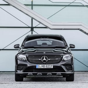 Photo face avant Mercedes-AMG GLC 43 Coupé (2016)