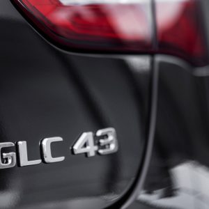 Photo sigle Mercedes-AMG GLC 43 Coupé (2016)
