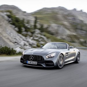 Photo dynamique Mercedes-AMG GT C Roadster (2016)