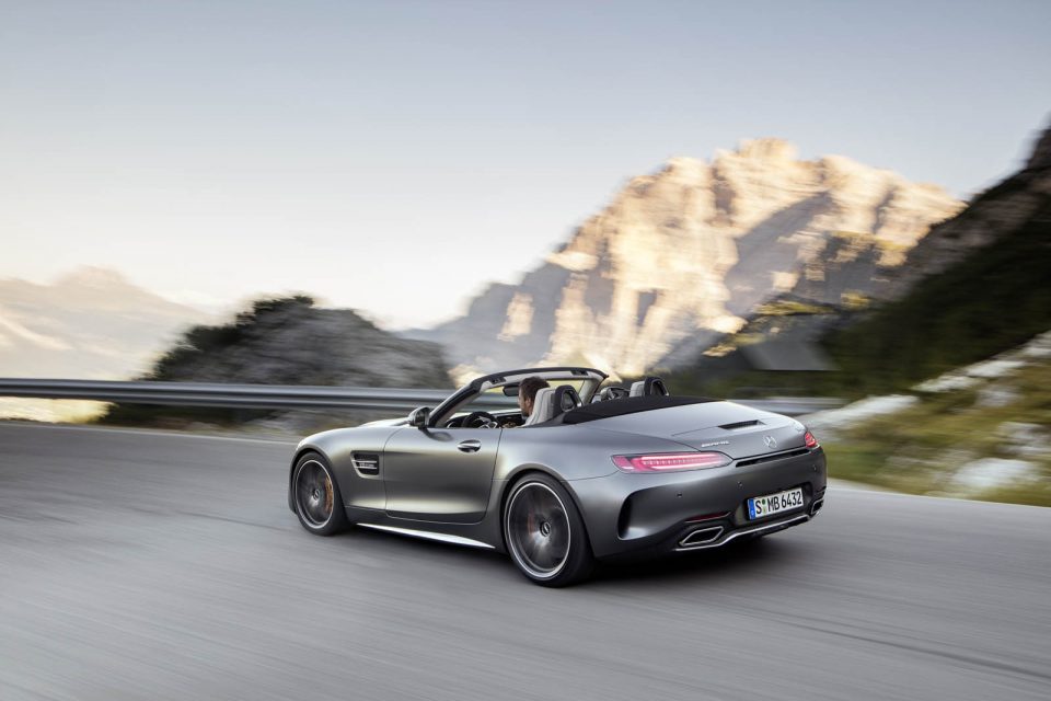 Photo route Mercedes-AMG GT C Roadster (2016)