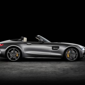 Photo profil capote ouverte Mercedes-AMG GT C Roadster (2016)