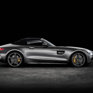 Photo profil capote fermée Mercedes-AMG GT C Roadster (2016)