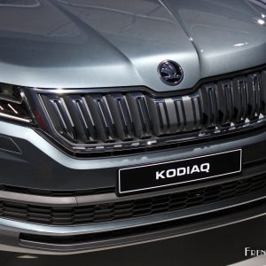 Photo calandre avant Škoda Kodiaq – Présentation à Berlin (20