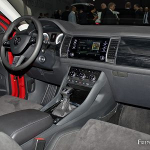 Photo intérieur Škoda Kodiaq – Présentation à Berlin (2016)