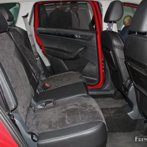 Photo sièges arrière Škoda Kodiaq – Présentation à Berlin (