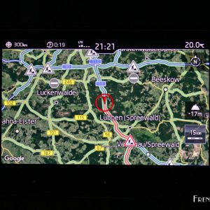 Photo navigation GPS écran tactile Škoda Kodiaq – Présentatio