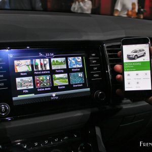 Photo application mobile iPhone Škoda Kodiaq – Présentation à