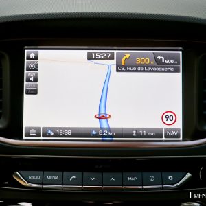 Photo navigation GPS écran tactile Hyundai Ioniq (2016)