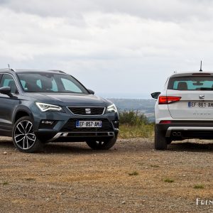 Photo essai nouvelles SEAT Ateca (2016)