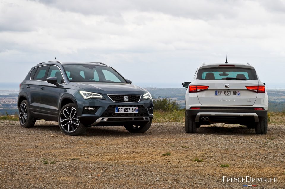 Photo essai nouvelles SEAT Ateca (2016)