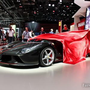 Photo présentation Ferrari LaFerrari Aperta – Mondial Auto Pari