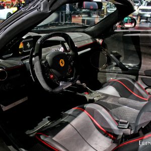 Photo intérieur Ferrari LaFerrari Aperta – Mondial Auto Paris 2