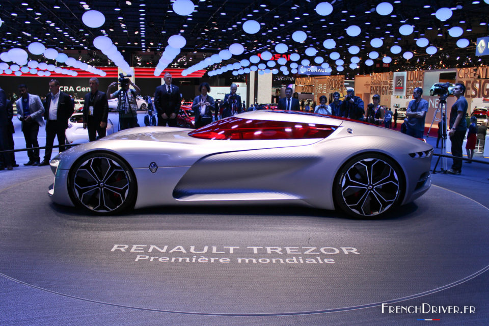 Photo profil Renault Trezor Concept - Mondial Auto Paris 2016