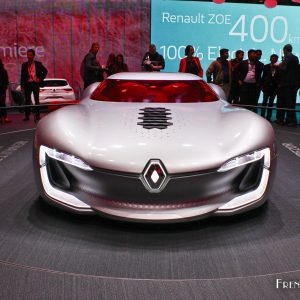 Photo face avant Renault Trezor Concept – Mondial Auto Paris 201