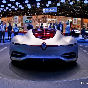 Photo face arrière Renault Trezor Concept – Mondial Auto Paris