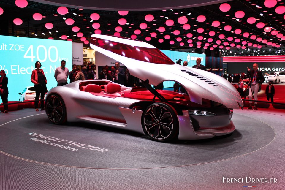 Photo ouvert Renault TreZor Concept - Mondial Auto Paris 2016