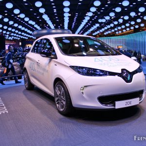 Photo Renault Zoé Z.E. 40 – Mondial Auto Paris 2016