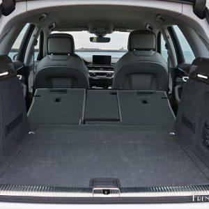 Photo coffre banquette rabattue Audi A4 allroad (2016)