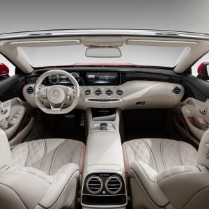 Photo intérieur cuir Mercedes-Maybach S650 Cabriolet (2016)