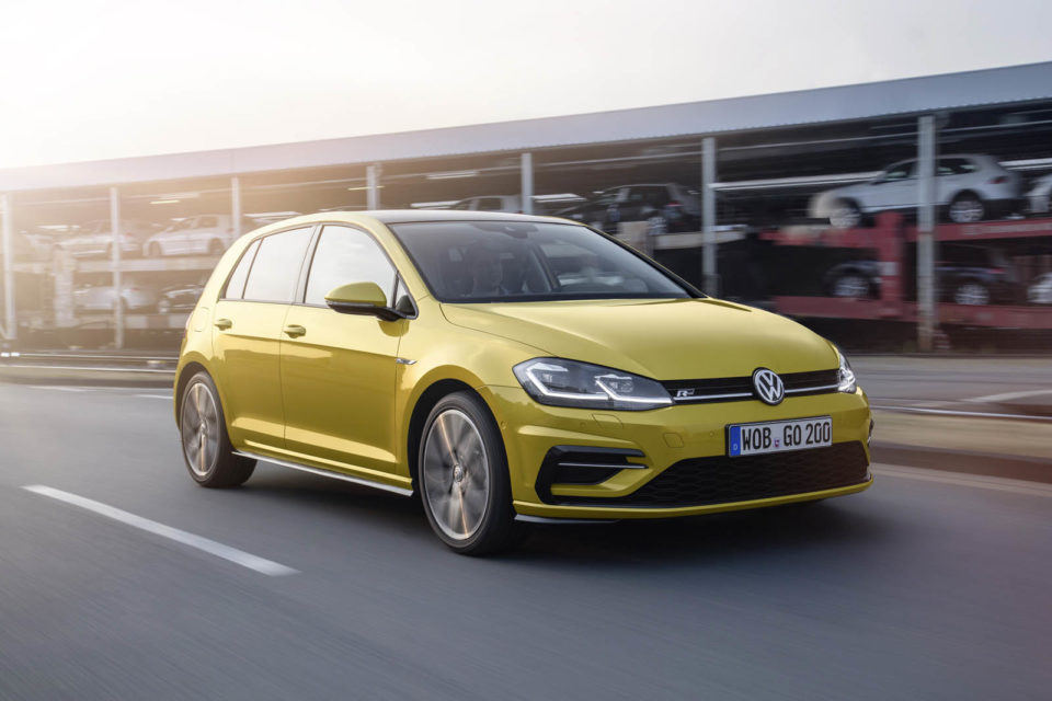 Photo officielle Volkswagen Golf VII restylée (2017)