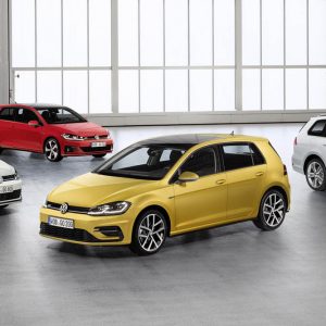 Photo gamme Volkswagen Golf VII restylée (2017)