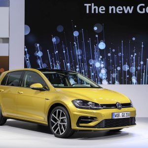 Photo présentation Volkswagen Golf VII restylée (2017)