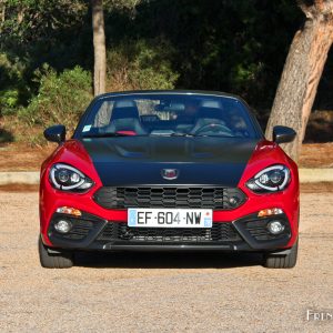 Photo face avant Abarth 124 Spider (2016)