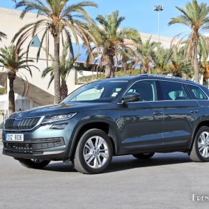 Photo vue avant Skoda Kodiaq SUV (2016)