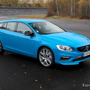 Photo 3/4 avant Volvo V60 Polestar (2016)