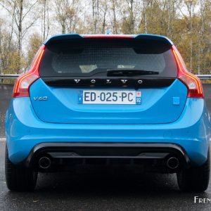 Photo face arrière Volvo V60 Polestar (2016)