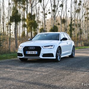 Photo essai route Audi A6 Avant Competition (2016)