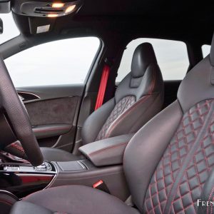 Photo sièges avant cuir Audi A6 Avant Competition (2016)