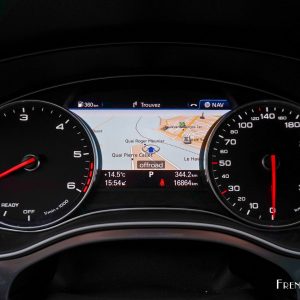 Photo navigation GPS virtual cockpit Audi A6 Avant Competition (