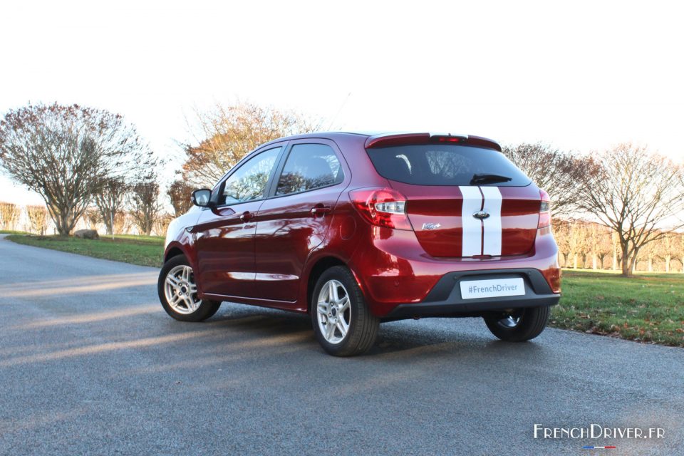 Photo 3/4 arrière Ford Ka+ (2016)