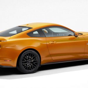 Photo profil Orange Fury Ford Mustang GT V8 restylée (2017)