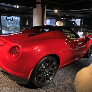 Photo Alfa Romeo 4C Spider (2017) – MotorVillage Paris (Février