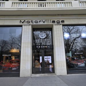 Photo expo « Pass to Stelvio » – MotorVillage Paris (Février 2017