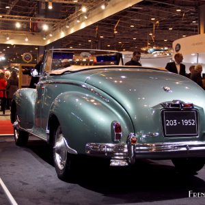 Photo Peugeot 203 Cabriolet 1952 – Salon Rétromobile Paris 2017