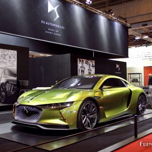 Photo DS E-Tense Concept 2016 – Salon Rétromobile Paris 2017